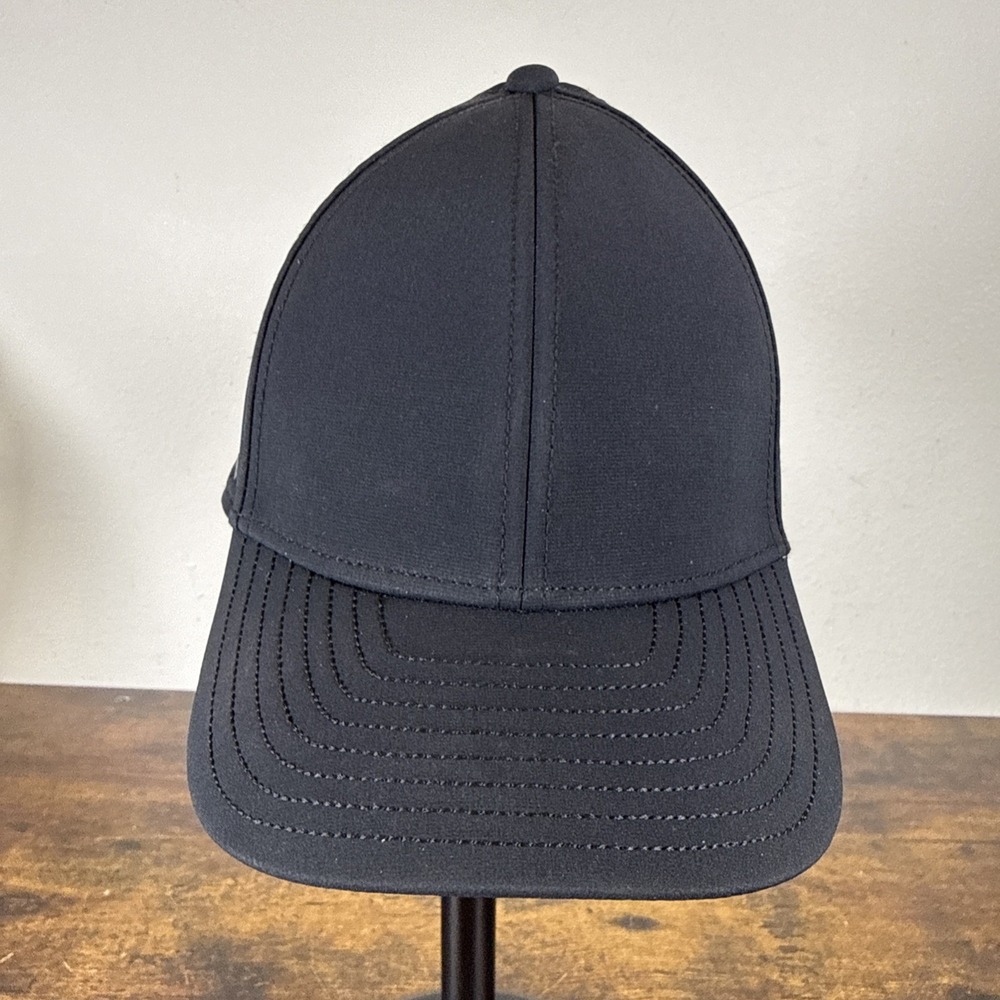 Melin Hat Cap Snap Back Black A-Game HYDRO Perforated Mens One Size Performance